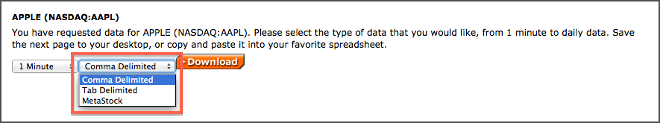 Data Formats